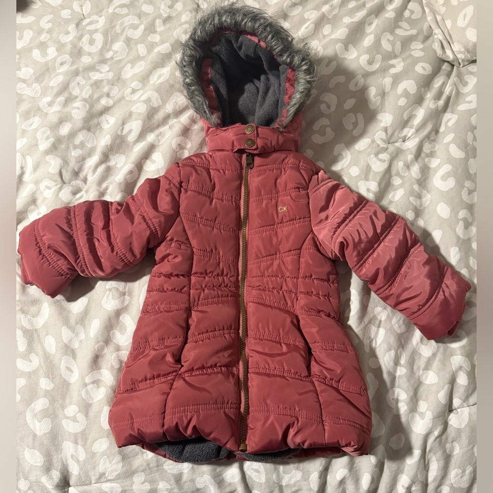 Calvin Klein Jeans Pink and Gray Jacket